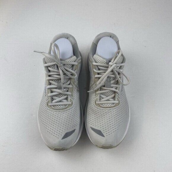 Brooks Womens Adrenaline GTS 20 1202961B153 White Running Shoes Size 10.5 Wide - Picture 1 of 16